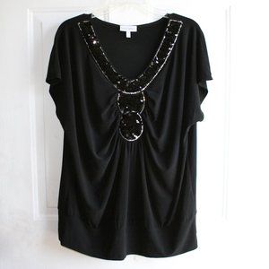 (NWOT) Fashion Bug Women's Sequin Top Size: 14/16W